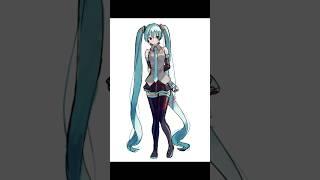 初音ミク　#初音ミク #描いてみた #メイキング