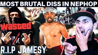 Nawaj Dissed & Killed Jamesy !!  EXPOSED! Rap Career | NAWAJ ANSARI - KEFAL HALUK [M/V] (REACTION)