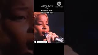 ORIGINAL VS REMAKE "SWEET THING" #chakakhan #maryjblige #sweetthings #remake #original #fyp #shorts