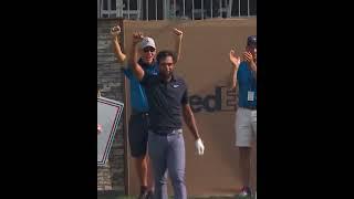 AN ACE WHEN HE NEEDED IT MOST ‼️Tony Finau cards his third hole-in-one on TOUR to make the cut!