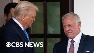 What to know about Trump's meeting with Jordan's King Abdullah II