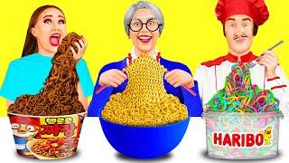 Me vs Grandma Cooking Challenge | Funny Situations by FUN FOOD