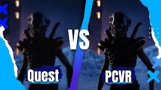 Quest 3(S) vs. PCVR im GRAFIKVERGLEICH [Alien Rogue Incursion] - DAS hättest du nicht erwartet!