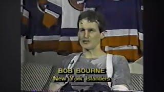 NY Islanders Bob Bourne on the Release of Butch Goring - CBC HNIC This Week in the NHL- January 1985