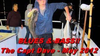 Bluefish & Striped Bass Fishing on the Capt. Dave