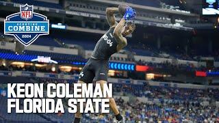 Keon Coleman's FULL 2024 NFL Scouting Combine On Field Workout