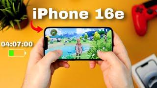 Gaming on iPhone 16e | COMPLETE Battery Drain !