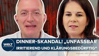 ANNALENA BAERBOCK: "Unfassbar irritierend" - Skandal um Dinner mit Anti-Israel-Aktivisten