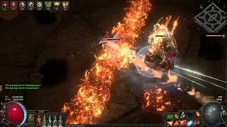 Path of Exile - Searing Exarch Ball Phase Lifehack (SSF Sentinel HC)