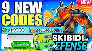 *NEW UPDATE* ROBLOX SKIBIDI TOWER DEFENSE CODES | SKIBIDI TOWER DEFENSE CODE