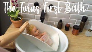 Barbie - The Real Roberts Family Daily Life Ep:12 - Noah & Coco's First Bath! Ken & Barbie family