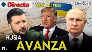 TODO ES GEOPOLÍTICA: Rusia avanza en Ucrania, apagones en Donetsk y Trump contra Panamá