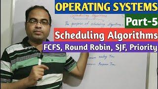 OPERATING SYSTEMS | Part-5 | Scheduling Algorithms