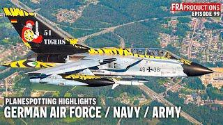 Planespotting HIGHLIGHTS: German Air Force (Luftwaffe), Navy (Marine) & Army (Heer)