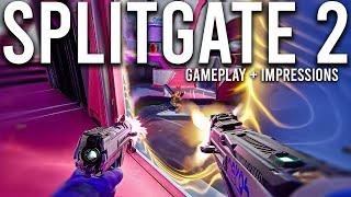 Splitgate 2 Gameplay and Impressions...