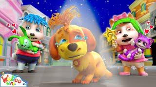 Forgotten Puppy! Pet Emotion Song - Imagine Kids Songs & Nursery Rhymes | Wolfoo Kids Songs