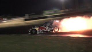 Mad Mike RedBull RX7 - Spitting Flames - Team NZ Promo 2012