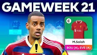 DOUBLE GAMEWEEK 24 ANNOUNCED  FPL GW21 FINAL THOUGHTS 