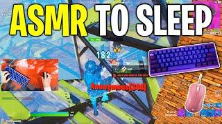 [3 HOUR ASMR] ⌨ Gaming To Sleep To Fortnite Gameplay Competitive Editing & Building Course