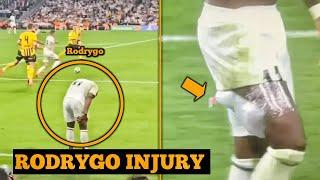 Rodrygo Spotted Heavily In Ice After Injury During Real Madrid vs Dortmund Match