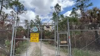 Scary Hike With Bear & Panther Alert at Big Cypress National Preserve in Florida