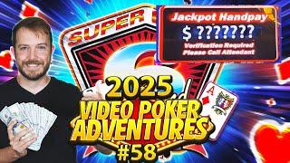 High Limit Room Hand Pay Alert! Great day of Video Poker