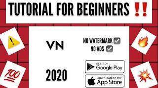 TUTORIAL EDIT VIDEO MUDAH DENGAN APLIKASI VN UNTUK IOS DAN ANDROID!! | VN FOR FREE