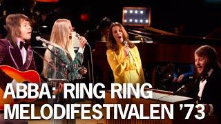 ABBA: Ring Ring - Live at Melodifestivalen 1973 #Eurovision #Rare #Unreleased