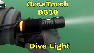 OrcaTorch D530 dive light review