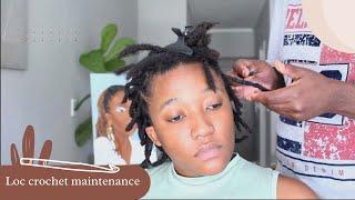 Instant Locs Maintenance With Crochet Needle I Miss Kobeli