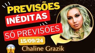 SÓ PREVISÕES  CHALINE GRAZIK #chalinegrazik #previsoes #videntechaline