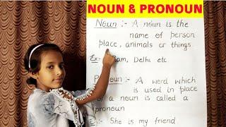 Definition of Noun | Definition of Pronoun | Noun | Pronoun | English Grammar | RS Gauri