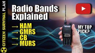 Radio Bands Explained: Why I Chose GMRS