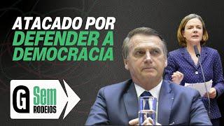 Artigo de Bolsonaro defendendo a democracia gera repulsa na esquerda