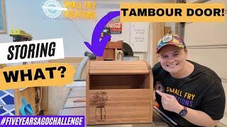 DIY | Build a Tambour Door Box! #fiveyearsagochallenge Couldn't dream of making this 5 years ago!