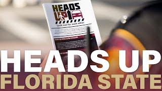 New Campaign Urges FSU Students to Keep Their Heads Up