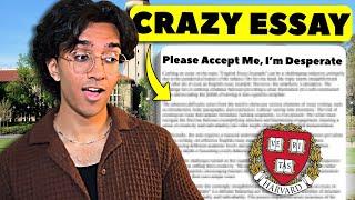 I Found the Craziest College Essay Ever... And It Worked