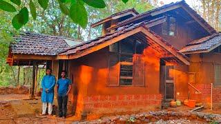 जुन्या परंपरेचे नव्याने बांधलेले "मातीचे घर"|Mud House in Rajapur