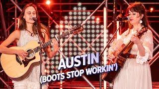 Lullaby Embrace - ‘Austin (Boots Stop Workin')’ | Liftauditie | Lift You Up | Seizoen 1 | VTM