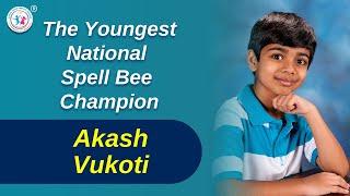Akash Vukoti Became The Youngest National Spell Bee Champion | GCP Awards 2020 | Child Prodigy