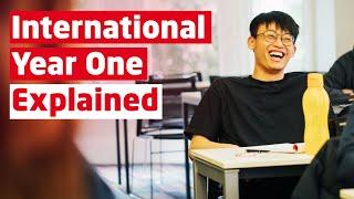 International Year One explained | INTO Study