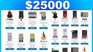 This 25K Giveaway is CRAZY - Sweetwater's Guitar Month