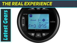 VELEX Marine Bluetooth Stereo Gauge Radio: The Ultimate Sound System for Your Boat