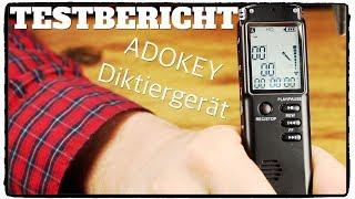 ADOKEY DIKTIERGERÄT TEST BERICHT  GUTE ALTERNATIVE ZUM ZOOM H1