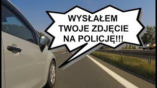 POpapraniec potrąca rowerzystę i grozi policją | PO 3F078
