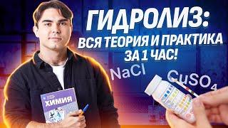 Гидролиз солей: Вся теория и практика для задания 21 ЕГЭ по химии | Умскул