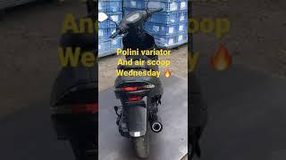 Polini variator + air scoop coming 