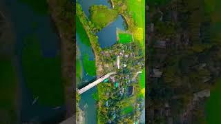 Amazing  drone view in village#shorts #dronephotography #drone #viralshorts #foryou #villagevlogs