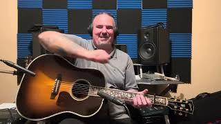 Demo of Gibson J-45, Limited Edition Brazilian Rosewood with tree of life inlay