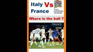 Italy vs France where is Mbappe's ball #shorts